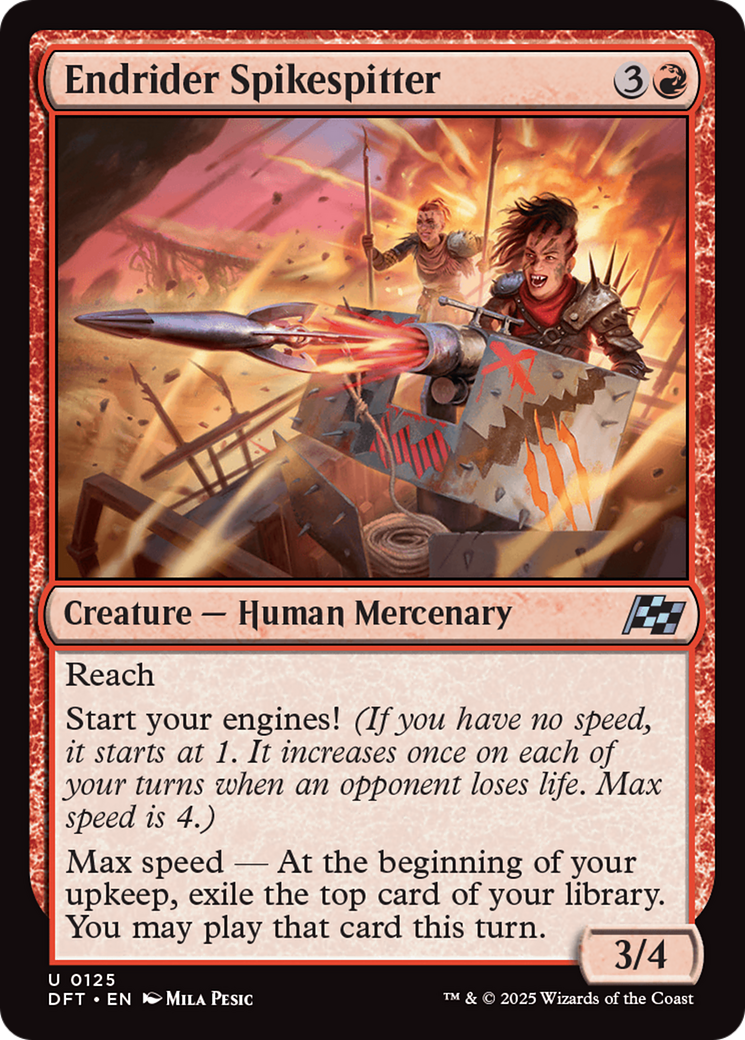 Image of Endrider Spikespitter [Aetherdrift]