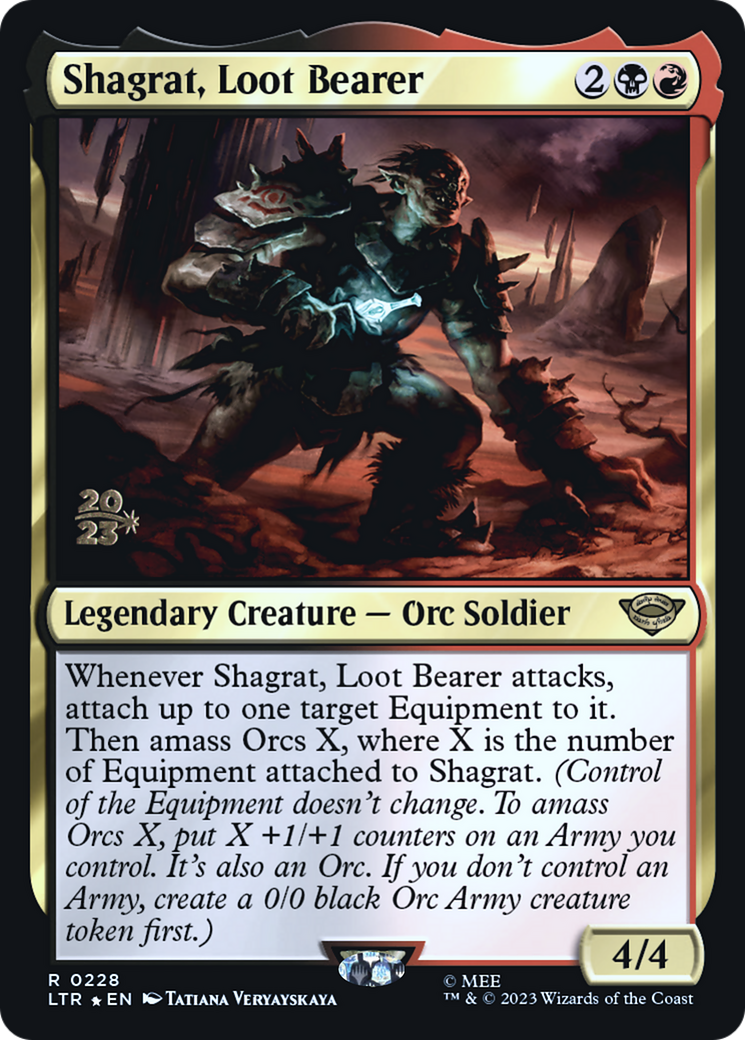 Image of Shagrat, Loot Bearer [The Lord of the Rings: Tales of Middle-Earth Prerelease Promos]