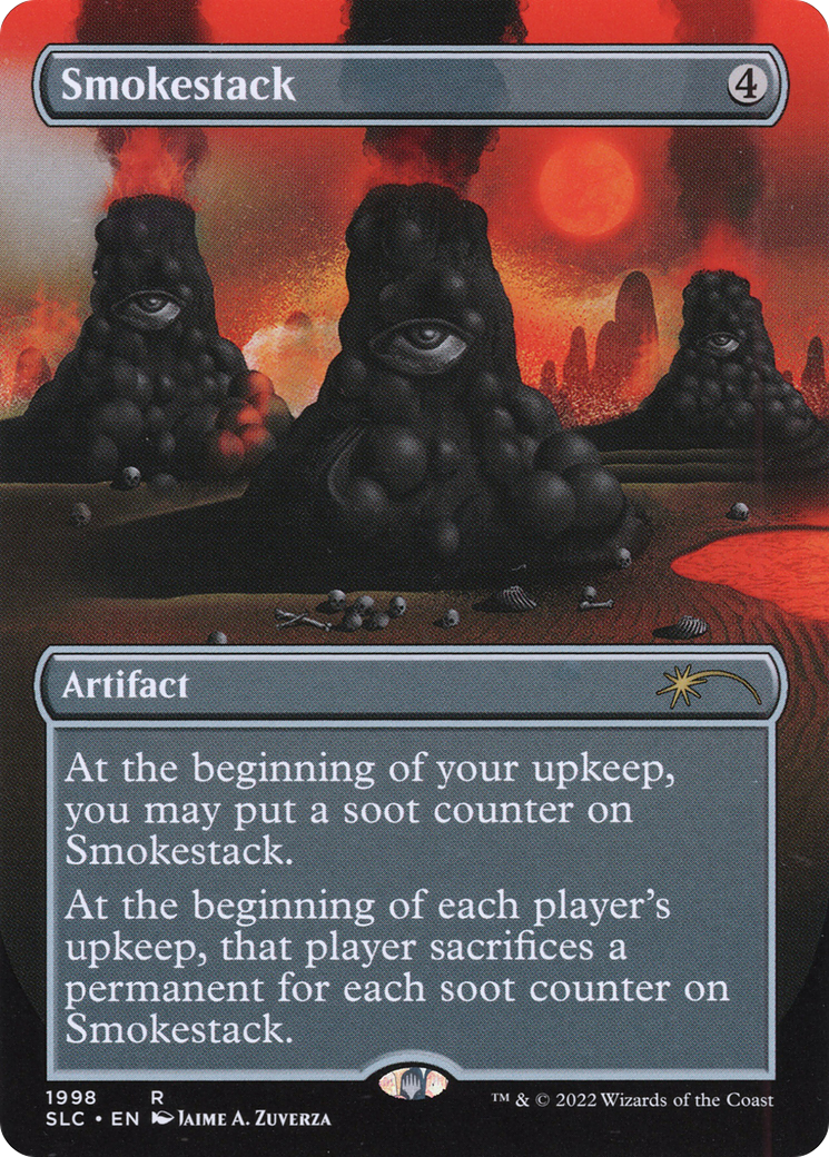 Image of Smokestack (Borderless) [Secret Lair Countdown Kit]