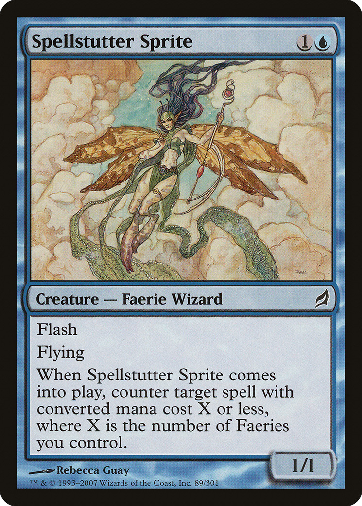 Image of Spellstutter Sprite [Lorwyn]