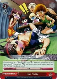 Image of One Strike (P4/EN-S01-067 U) [Persona 4 ver.E]