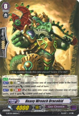 Image of Heavy Wrench Dracokid (G-BT09/089EN) [Divine Dragon Caper]