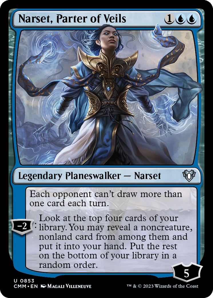 Image of Narset, Parter of Veils [Commander Masters]