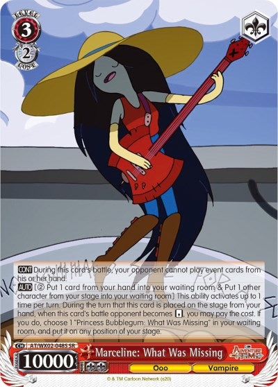 Image of Marceline: What Was Missing (AT/WX02-048S SR) [Adventure Time]