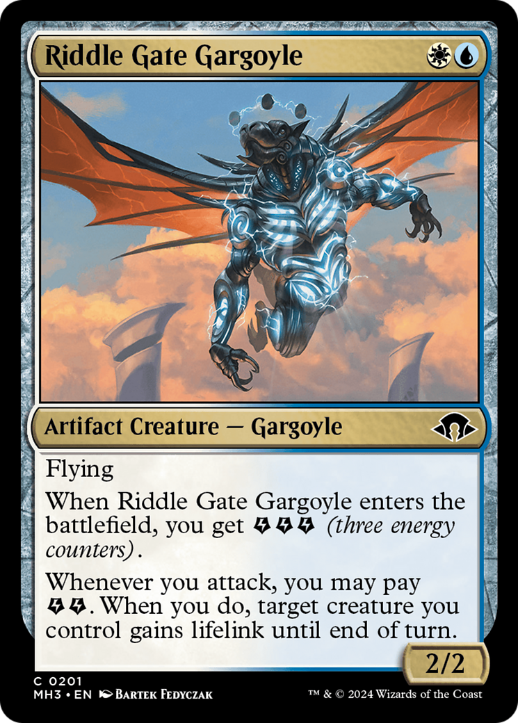 Image of Riddle Gate Gargoyle [Modern Horizons 3]