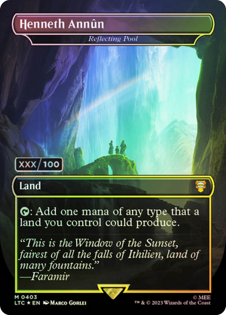 Image of Henneth Annun - Reflecting Pool (Serialized) [The Lord of the Rings: Tales of Middle-Earth Commander]