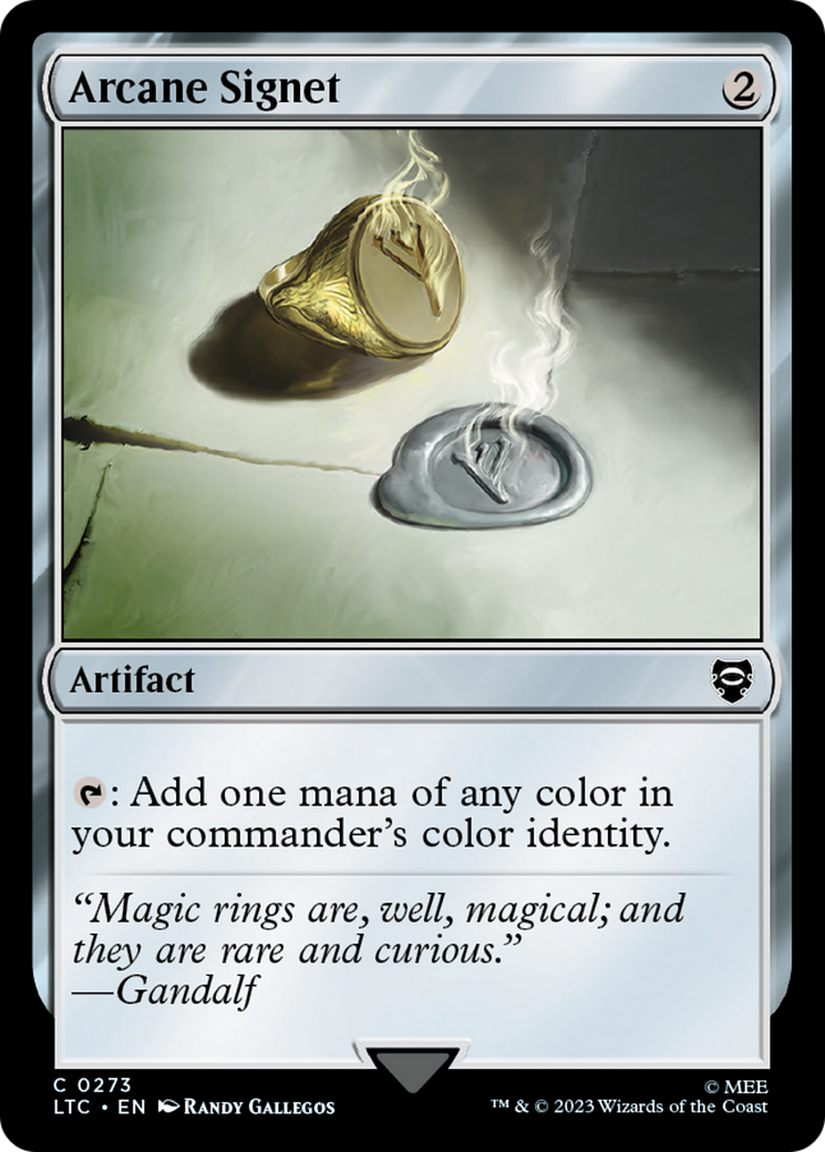 Image of Arcane Signet [The Lord of the Rings: Tales of Middle-Earth Commander]