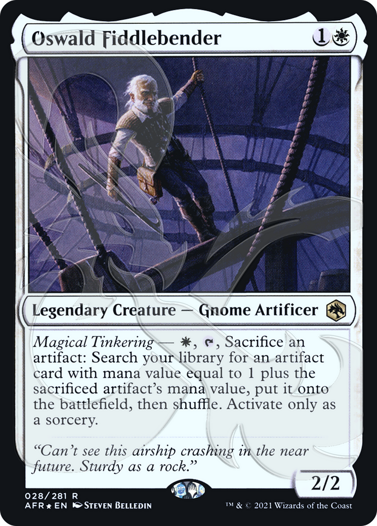 Image of Oswald Fiddlebender (Ampersand Promo) [Dungeons & Dragons: Adventures in the Forgotten Realms Promos]
