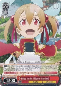 Image of Silica in the Flower Garden (SAO/S20-E049 R) [Sword Art Online]