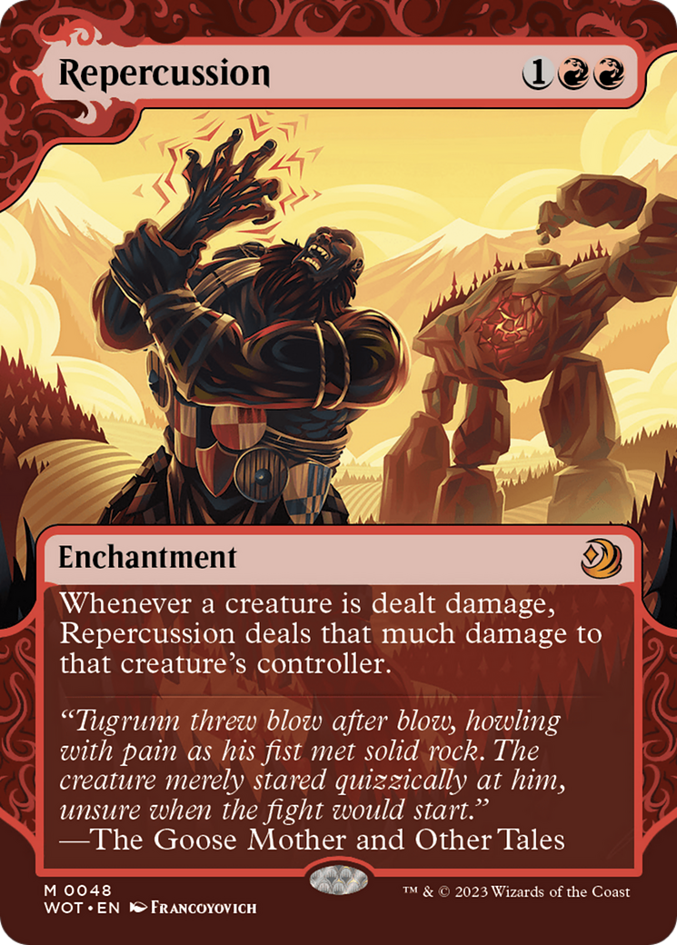 Image of Repercussion [Wilds of Eldraine: Enchanting Tales]