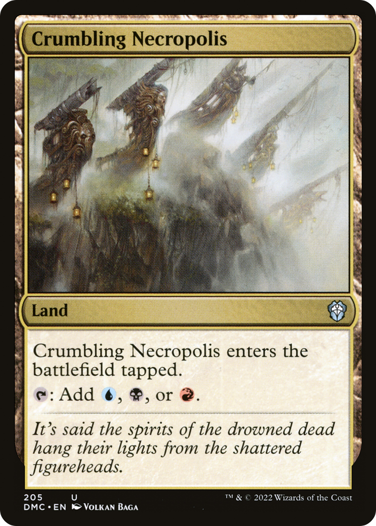 Image of Crumbling Necropolis [Dominaria United Commander]