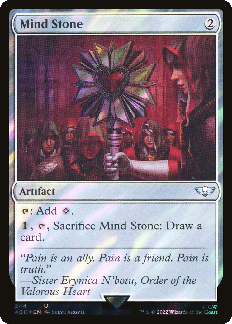 Image of Mind Stone (244) (Surge Foil) [Warhammer 40,000]