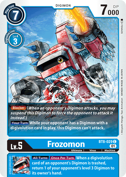 Image of Frozomon [BT8-029] [New Awakening]