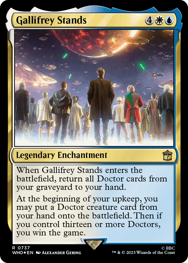 Image of Gallifrey Stands (Surge Foil) [Doctor Who]