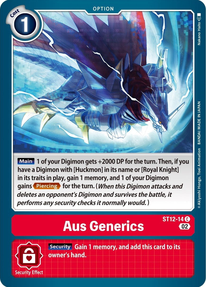 Image of Aus Generics [ST12-14] [Starter Deck: Jesmon]