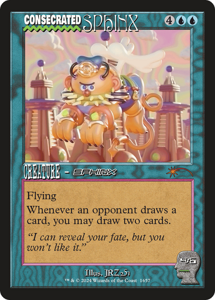Image of Consecrated Sphinx (SLD-1657) - Secret Lair Drop Foil