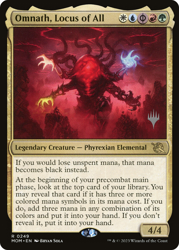 Image of Omnath, Locus of All (Promo Pack) [March of the Machine Promos]