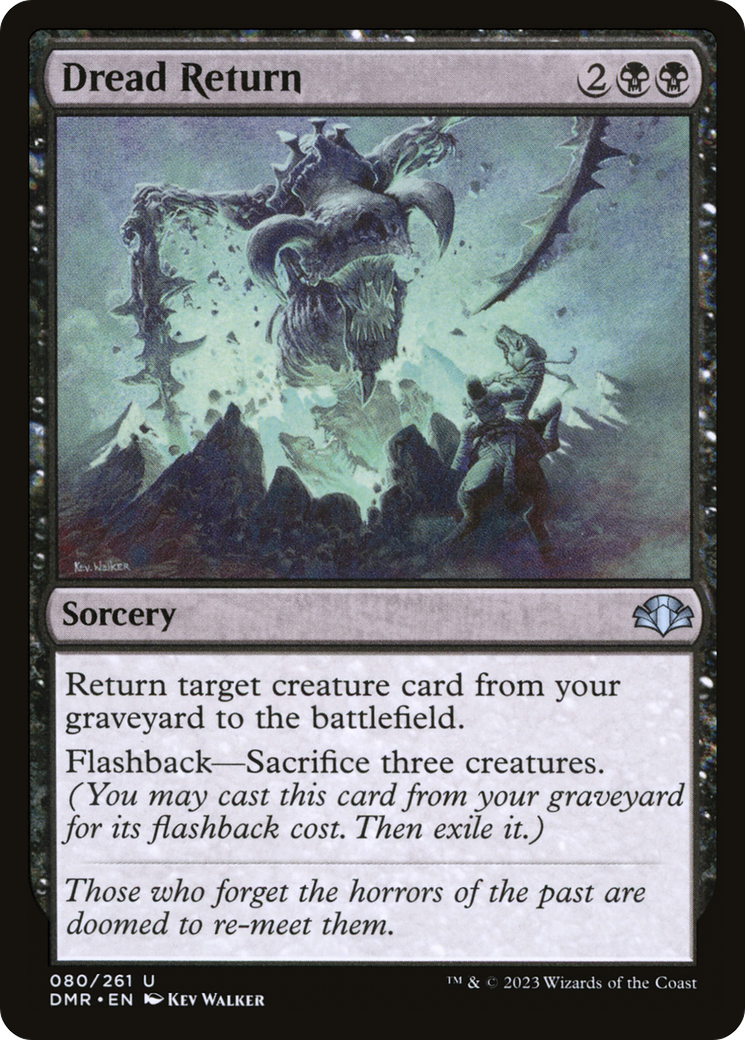 Image of Dread Return [Dominaria Remastered]