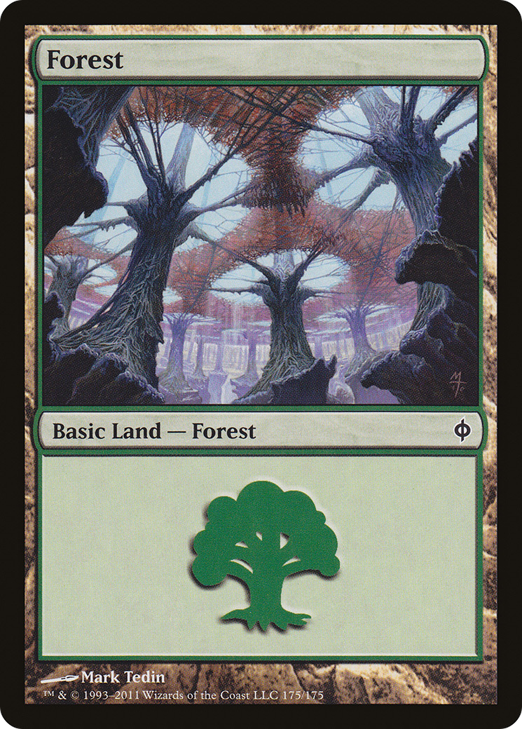 Image of Forest (175) [New Phyrexia]