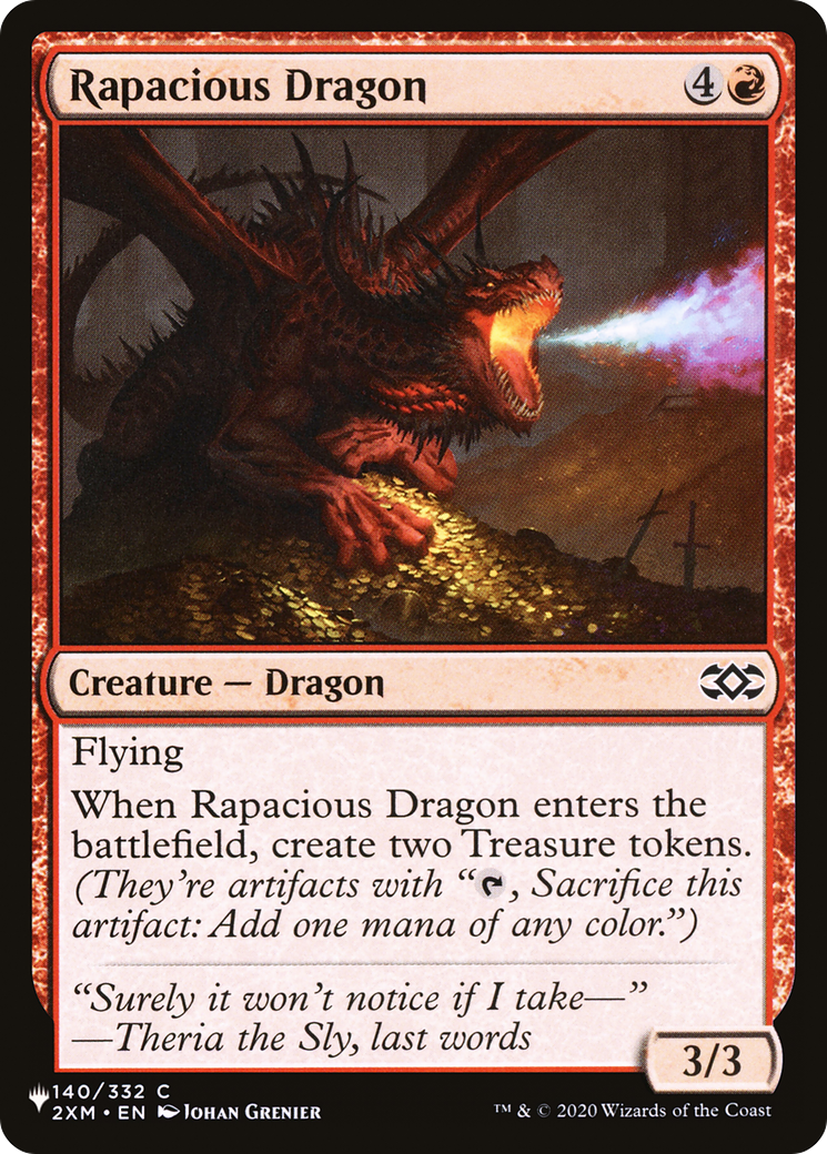 Image of Rapacious Dragon [The List]