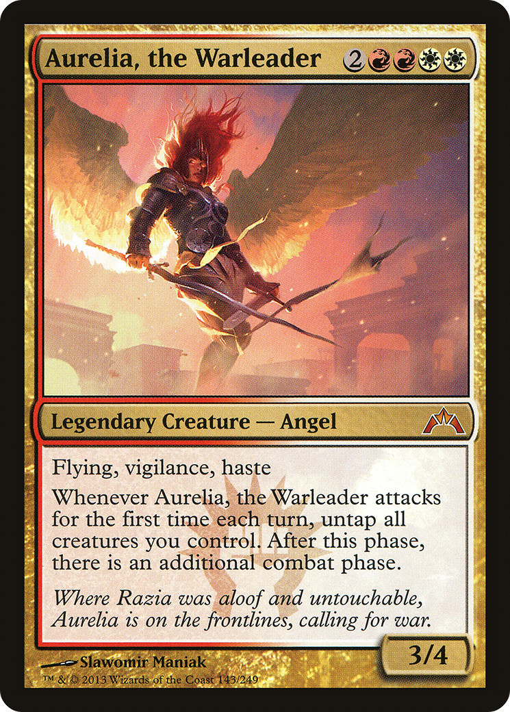 Image of Aurelia, the Warleader [Gatecrash]
