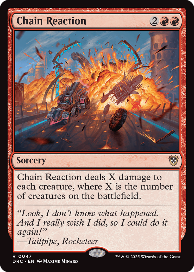 Image of Chain Reaction [Aetherdrift Commander]