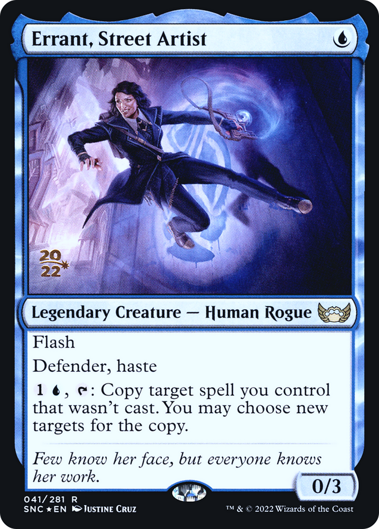 Image of Errant, Street Artist [Streets of New Capenna Prerelease Promos]