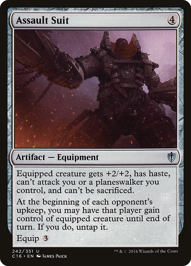 Image of Assault Suit [Commander 2016]