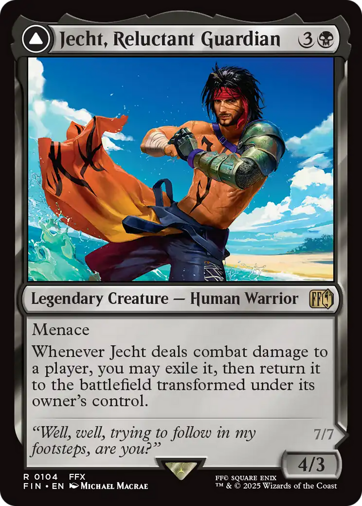 Image of Jecht, Reluctant Guardian // Braska's Final Aeon [FINAL FANTASY]