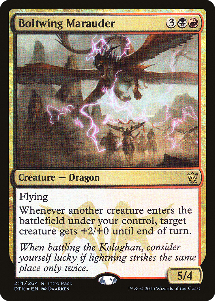 Image of Boltwing Marauder (Intro Pack) [Dragons of Tarkir Promos]