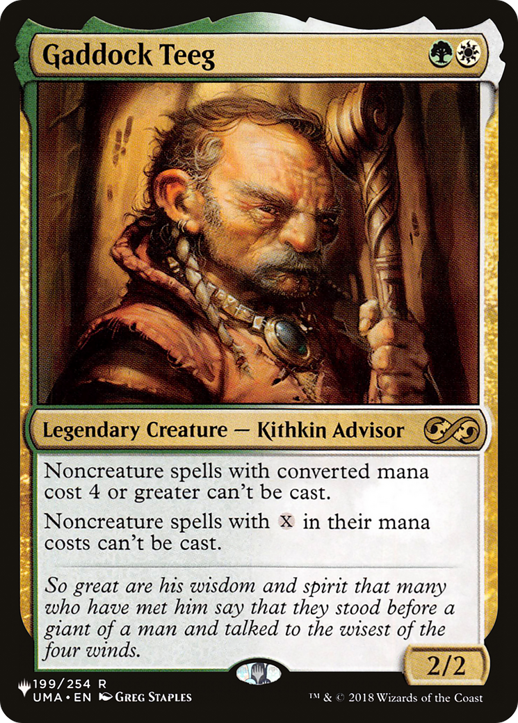 Image of Gaddock Teeg [The List]