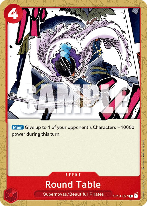 Image of Round Table [Romance Dawn]
