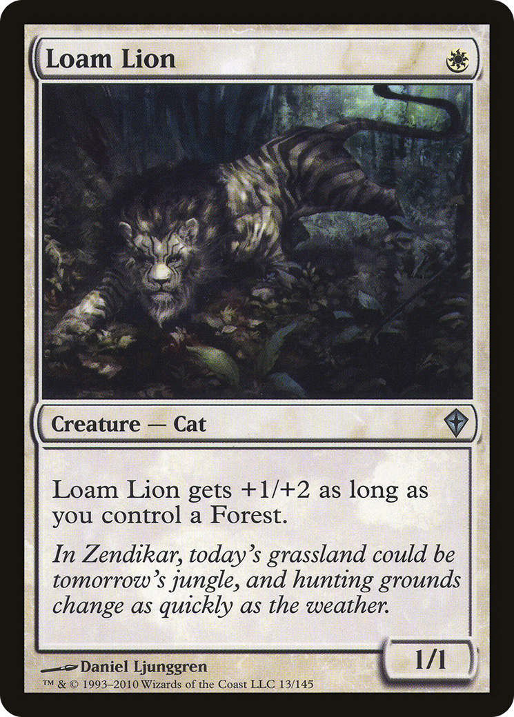 Image of Loam Lion [Worldwake]