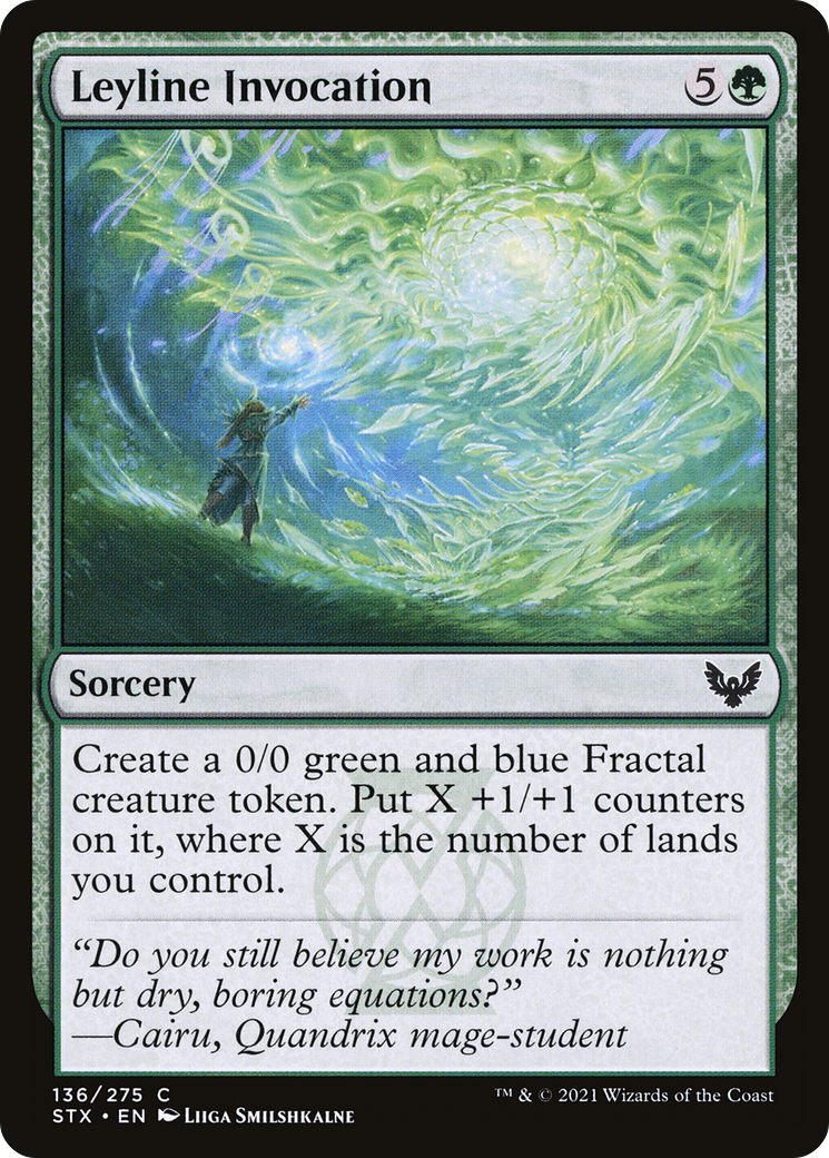 Image of Leyline Invocation [Strixhaven: School of Mages]