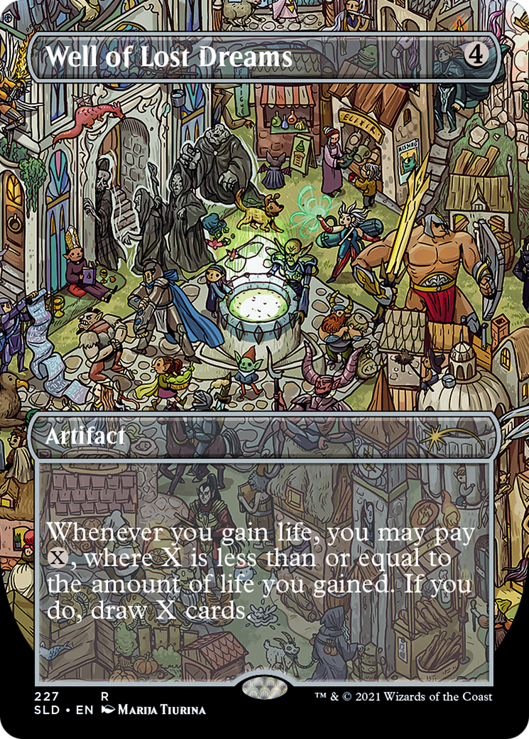 Image of Well of Lost Dreams (227) (Borderless) [Secret Lair Drop Series]