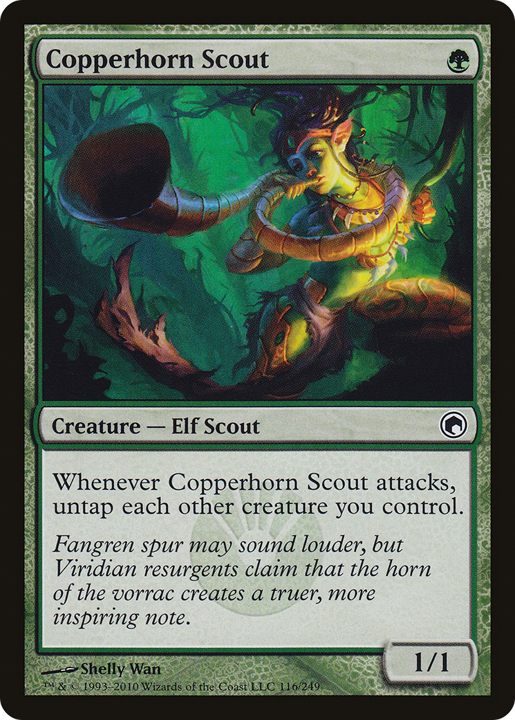 Image of Copperhorn Scout [Scars of Mirrodin]