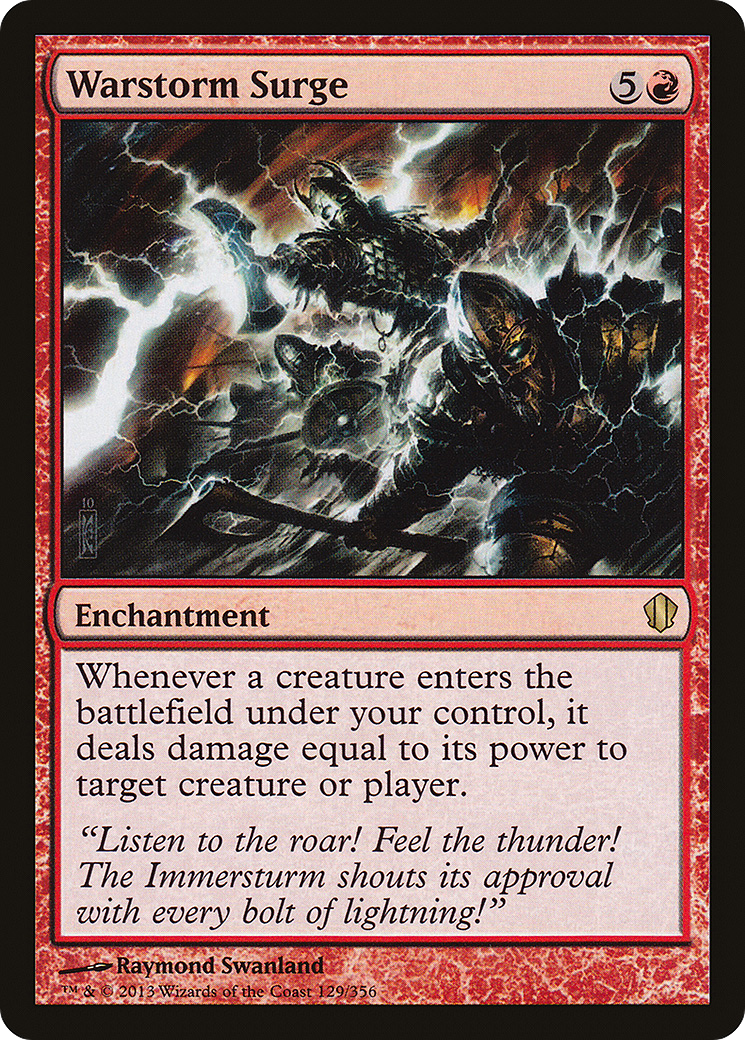 Image of Warstorm Surge [Commander 2013]