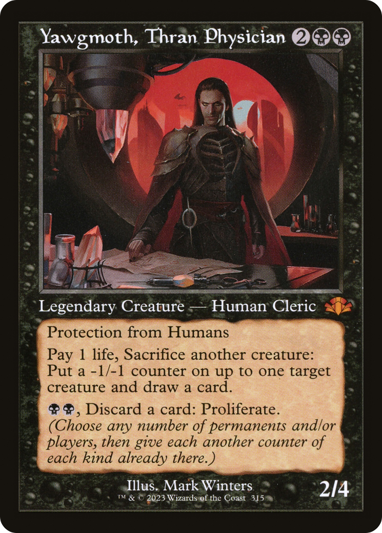 Image of Yawgmoth, Thran Physician (Retro) [Dominaria Remastered]