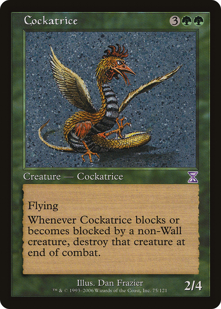 Image of Cockatrice [Time Spiral Timeshifted]