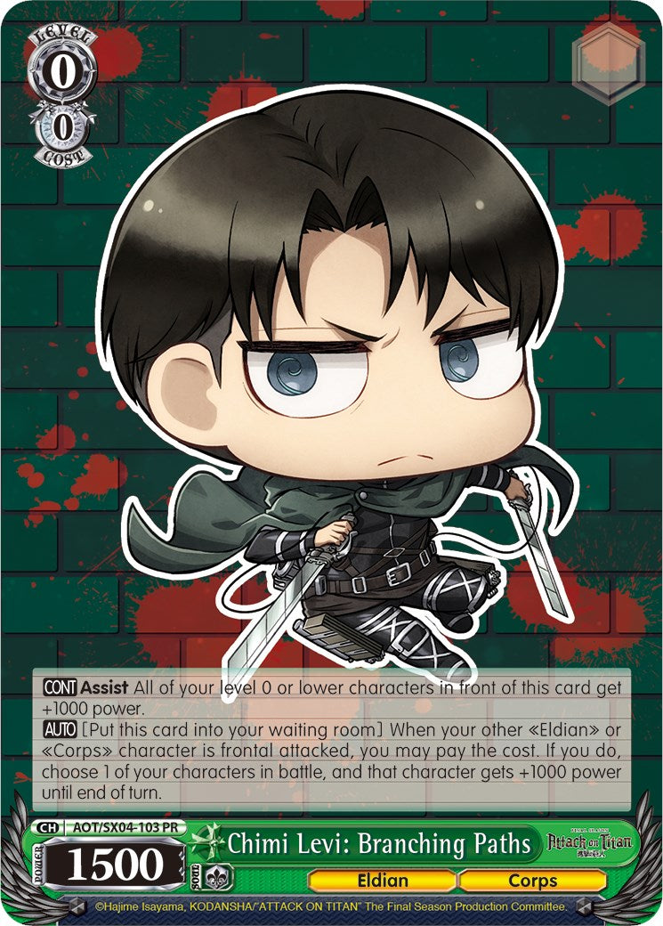 Image of Chimi Levi: Branching Paths (Foil) [Attack On Titan: Final Season]