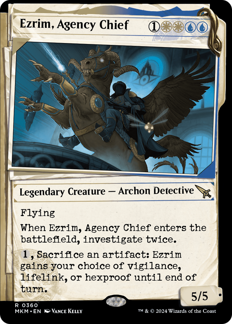 Image of Ezrim, Agency Chief (Showcase) [Murders at Karlov Manor]