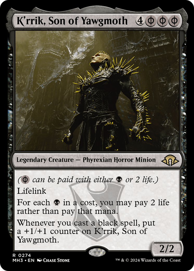 Image of K'rrik, Son of Yawgmoth [Modern Horizons 3]