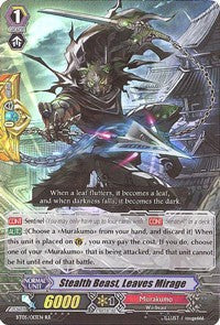 Image of Stealth Beast, Leaves Mirage (BT05/013EN) [Awakening of Twin Blades]