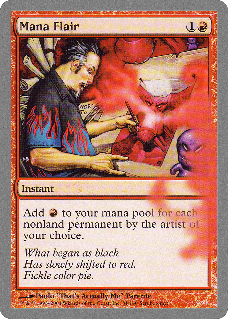 Image of Mana Flair [Unhinged]