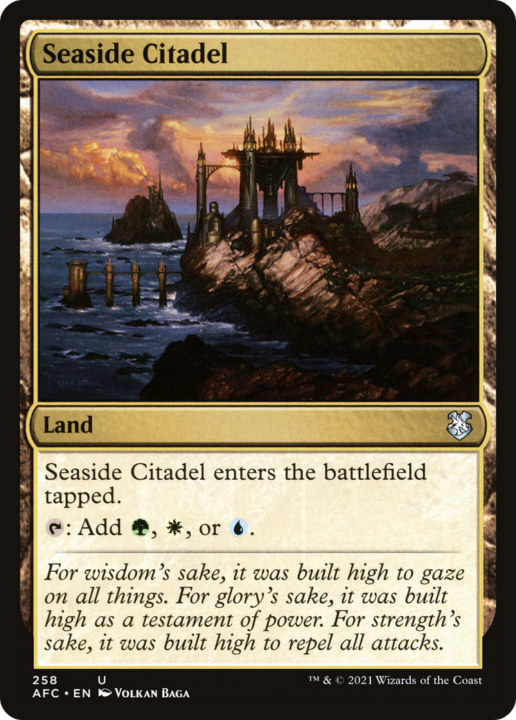 Image of Seaside Citadel [Dungeons & Dragons: Adventures in the Forgotten Realms Commander]