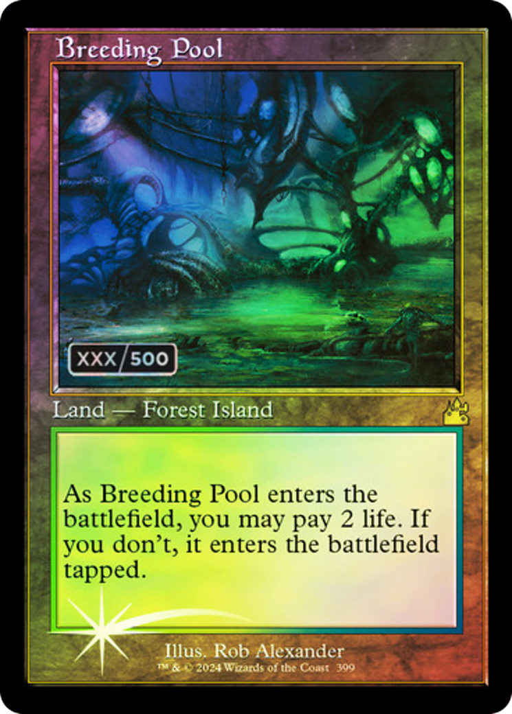 Image of Breeding Pool (Retro) (Serialized) [Ravnica Remastered]
