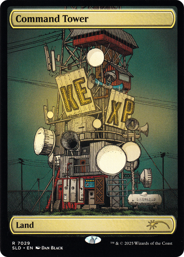 Image of Command Tower (SLD-7029) - Secret Lair Drop Foil