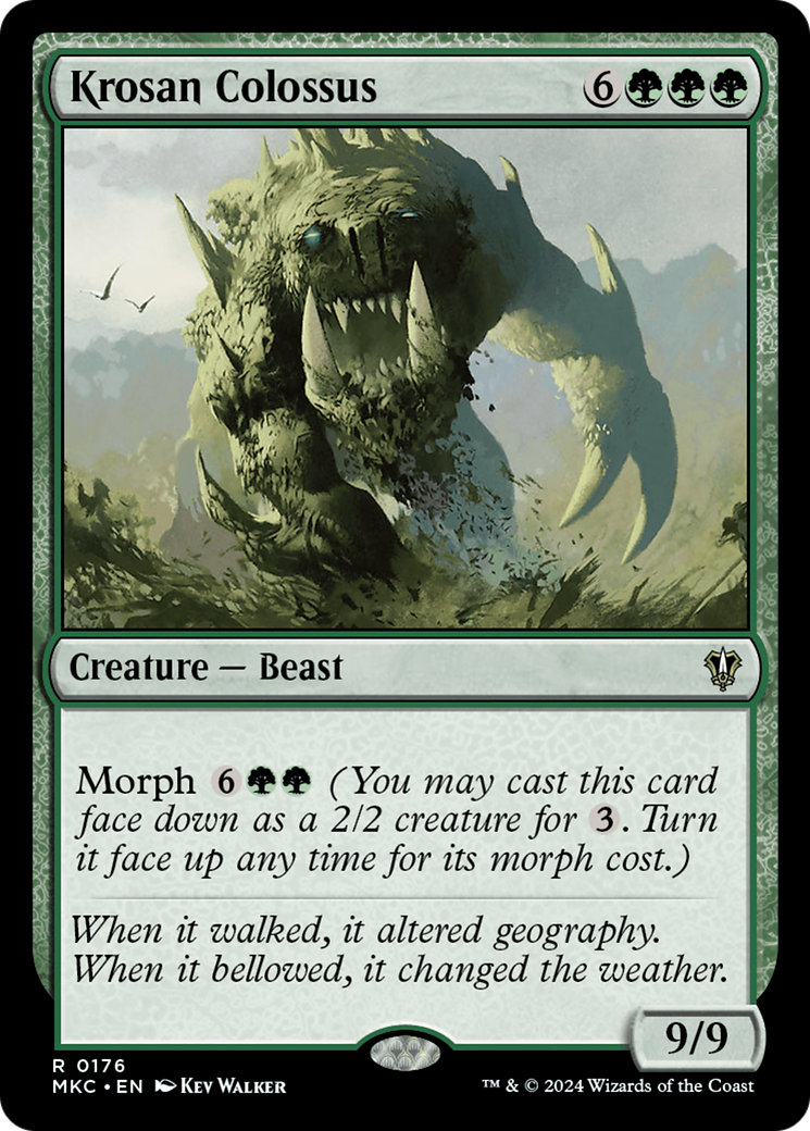 Image of Krosan Colossus [Murders at Karlov Manor Commander]