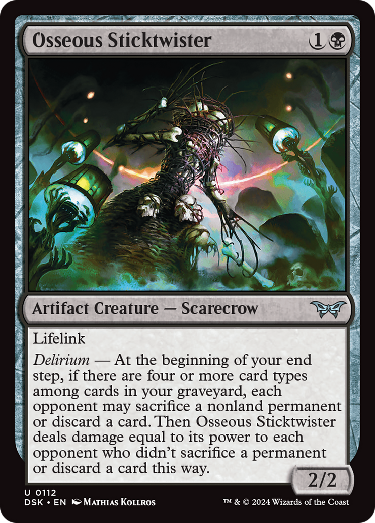 Image of Osseous Sticktwister [Duskmourn: House of Horror]