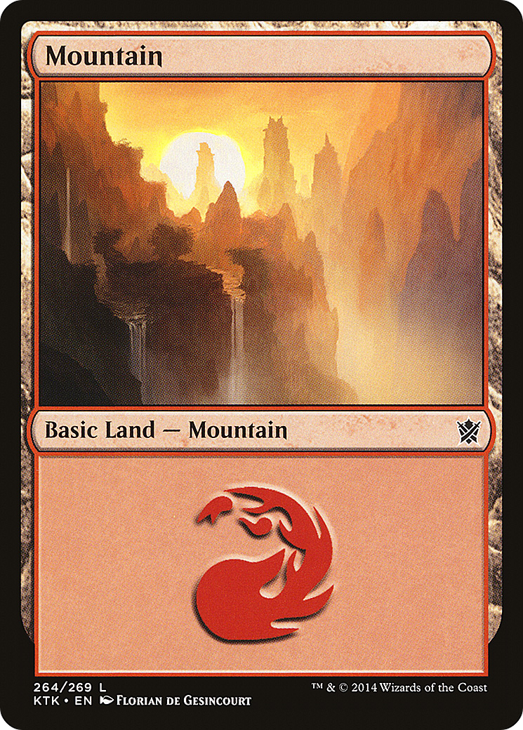 Image of Mountain (264) [Khans of Tarkir]